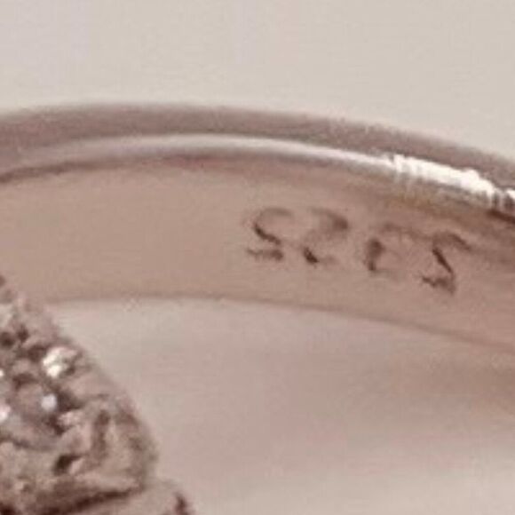 Ring, new, no tags, lab created emerald cut ruby solid 925 silver real gold - Picture 10 of 17